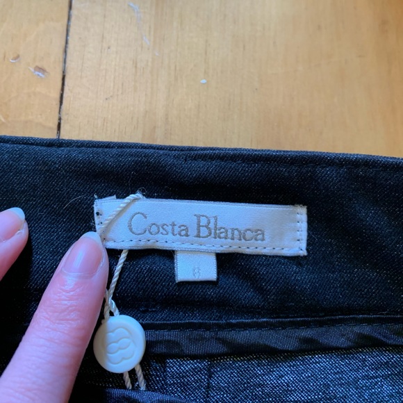 Costa Blanca Dark Denim Skirt - Picture 2 of 5